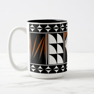 Taza Bicolor Bendiciones de la pluma del suroeste