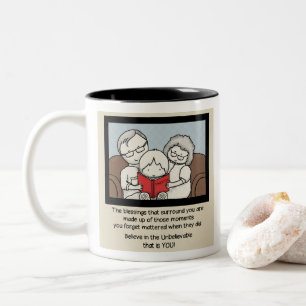 Taza Bicolor Bendiciones te rodean
