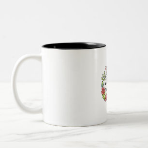 Taza Bicolor Bendita De Ser Llamada Mamá De Girasol Madres