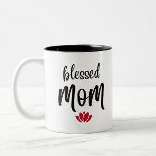 Taza Bicolor Bendita Mamá