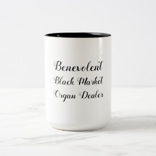 Taza Bicolor Benevolente Distribuidor de Órganos del Mercado Ne