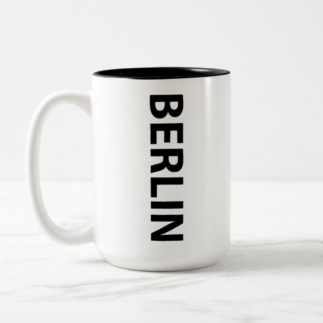 Taza Bicolor Berlín Alemania (Izquierda)