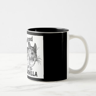 Taza Bicolor Besos de Chinchilla