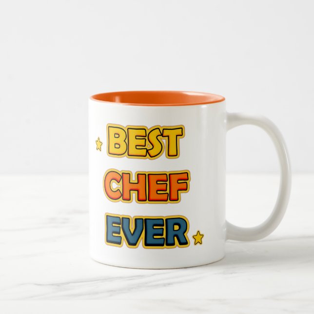 Taza Bicolor Best Chef ever (Derecha)