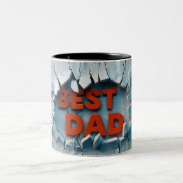 Taza Bicolor Best dad