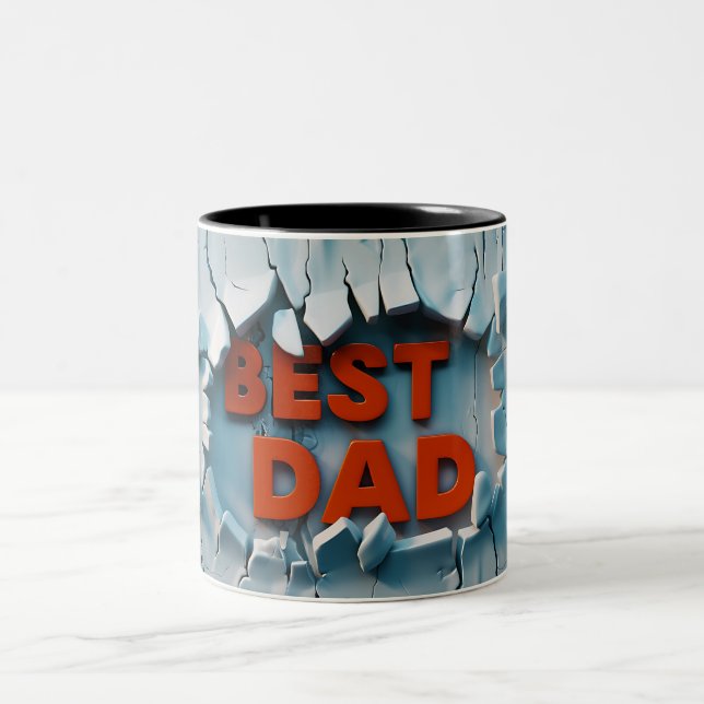Taza Bicolor Best dad (Centro)