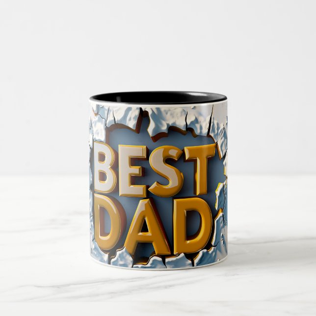 Taza Bicolor Best dad (Centro)