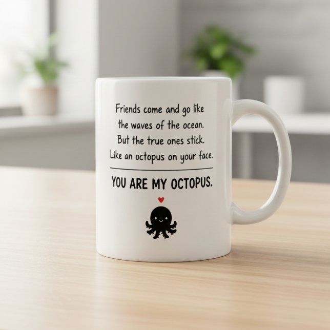 Taza Bicolor Best Friend Coffee Mug Funny Friendship Gift (Subido por el creador)