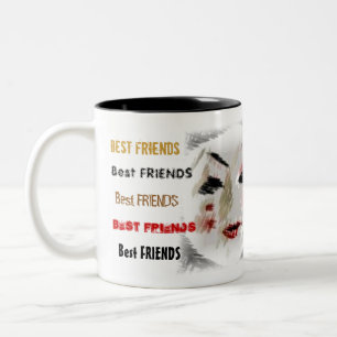 Taza Bicolor BeSt FRiEnDs MuG