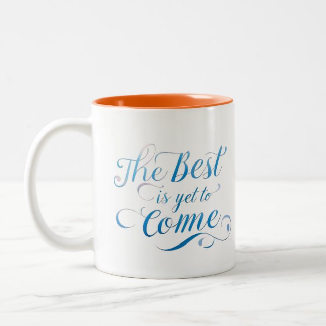 Taza Bicolor Best time coffe Mug (Izquierda)