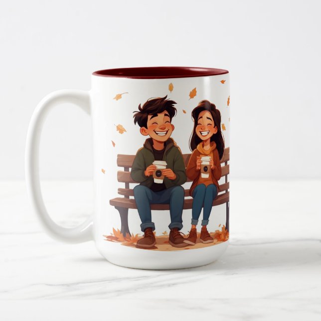 Taza Bicolor Beste Freundinnen-Tasse (Izquierda)