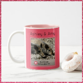 Taza Bicolor Bestie, Te Digo Todo Mi Suciedad