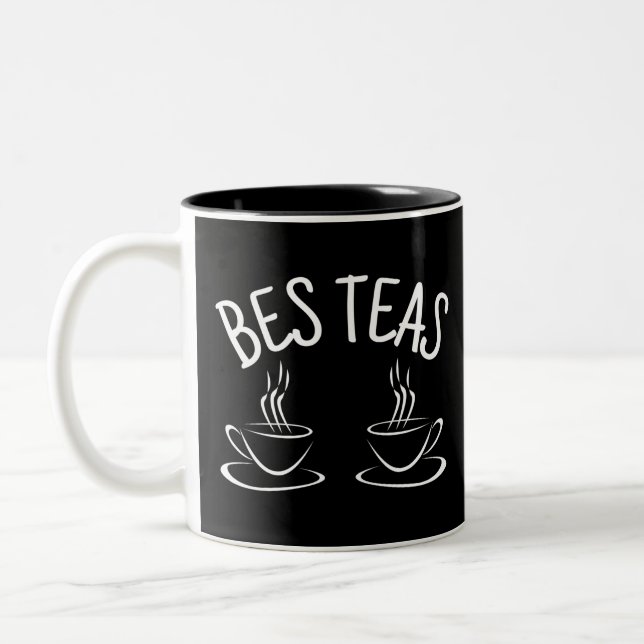 Taza Bicolor Besties Funny  Friendship (Izquierda)