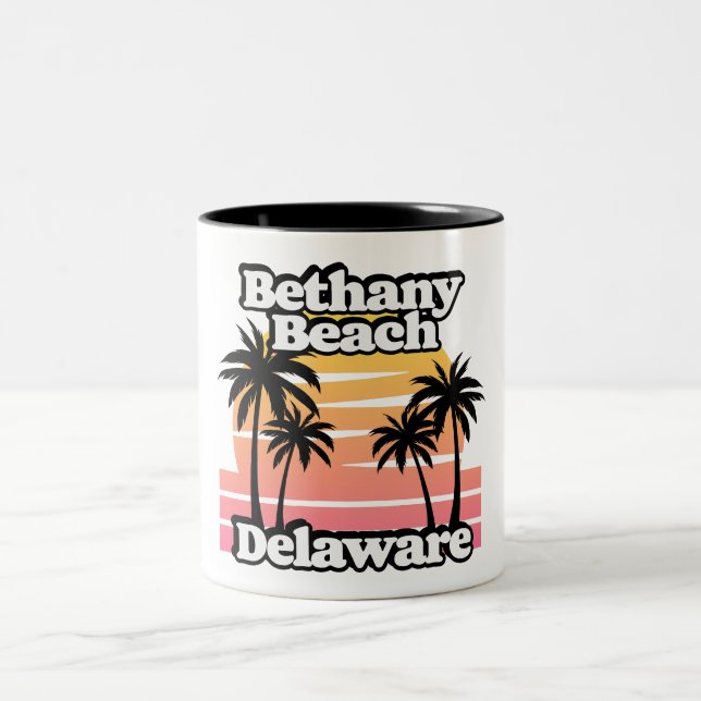 Taza Bicolor Bethany Beach Delaware (Centro)