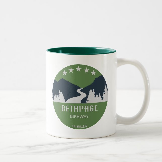 Taza Bicolor Bethpage Bikeway (Derecha)