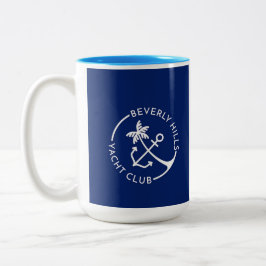Taza Bicolor Beverly Hills Yacht Club dos tonadas de tonificaci