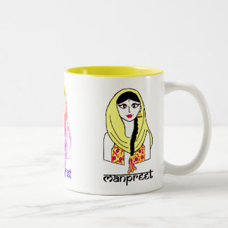 Taza Bicolor Bhangragirl
