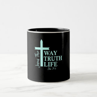 Taza Bicolor Biblia cristiana contra John
