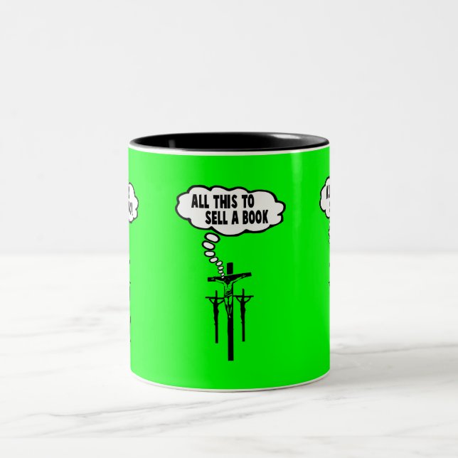 Taza Bicolor Biblia de Athiest (Centro)