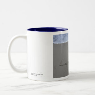 Taza Bicolor Bíblica Beach Art mug - Luke 19:10