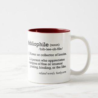 Taza Bicolor bibliófilo, definido