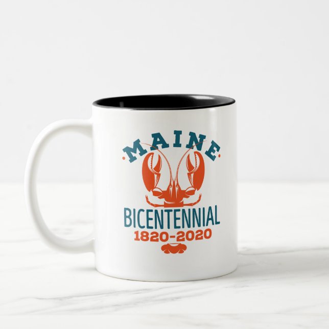 Taza Bicolor Bicentenario Principal 1820-2020 (Izquierda)