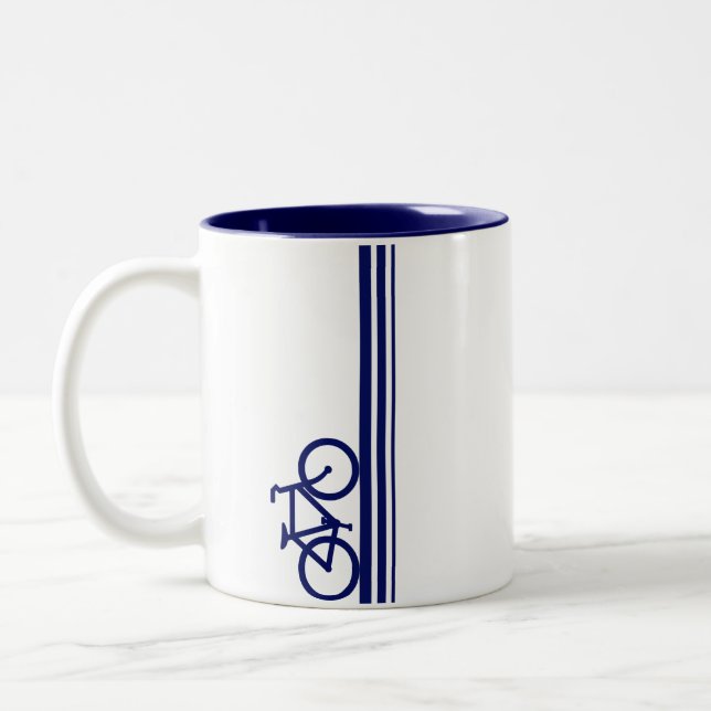 Taza Bicolor Bici (Izquierda)