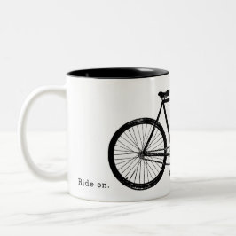 Taza Bicolor Bicicleta