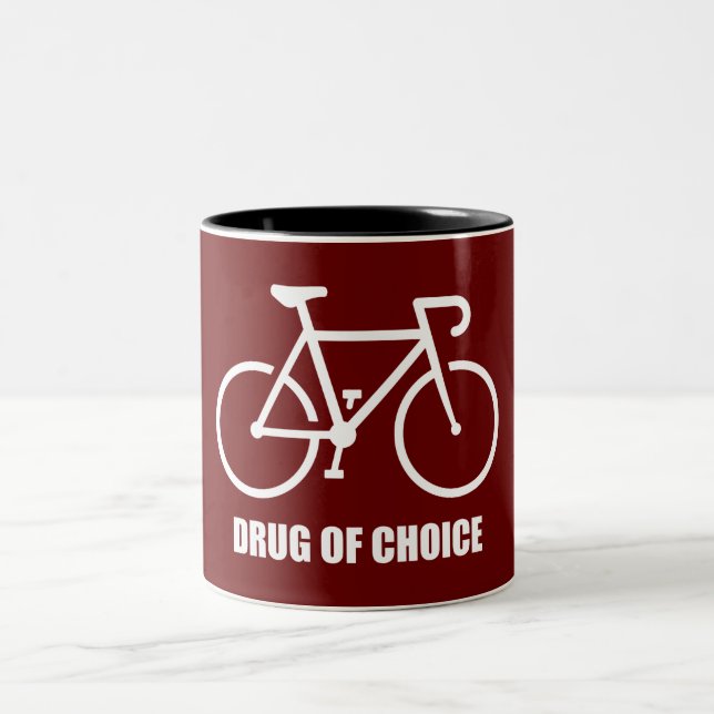 Taza Bicolor Bicicleta, Medicamento De Elección (Centro)