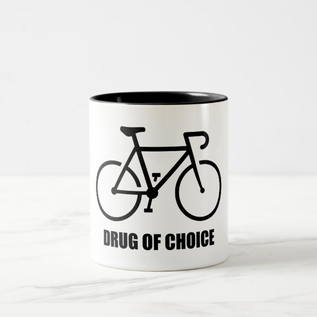 Taza Bicolor Bicicleta, Medicamento De Elección (Centro)