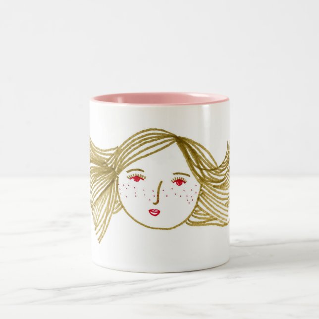 Taza Bicolor Bicicleta soplada (Centro)