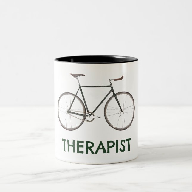 Taza Bicolor Bicicleta Terapia (Centro)