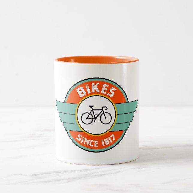Taza Bicolor Bicicletas desde 1817 (Centro)