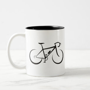 Taza Bicolor bicicletas frescas ciclovías bicicletas al aire l