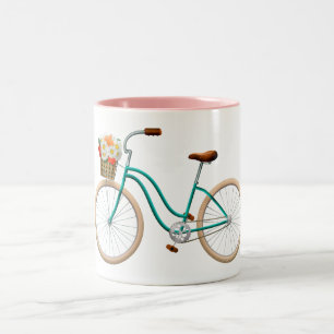 Taza Bicolor Bicycle Two Tone Coffee Mug