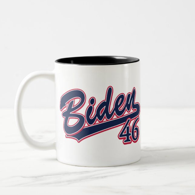 Taza Bicolor Biden 46 (Izquierda)