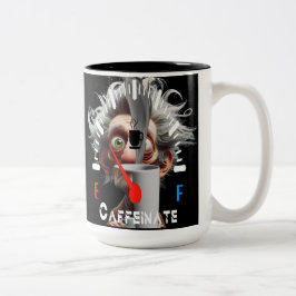 Taza Bicolor Bien Cafeinado