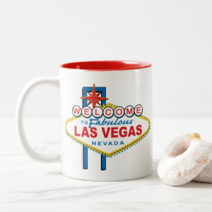 Taza Bicolor Bienvenido-a-Las-Vegas