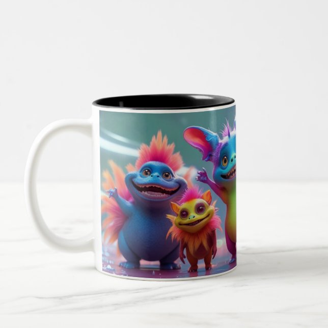 TAZA BICOLOR BIENVENIDOS (Izquierda)