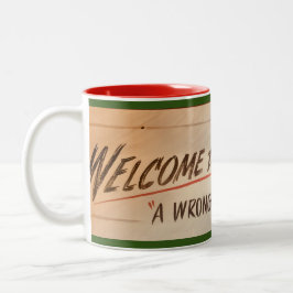 Taza Bicolor Bienvenidos A Sturgis