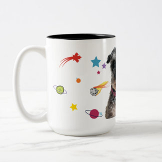 Taza Bicolor Bienvenidos al Café Plutoverso