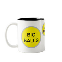 BIG BALLS Mug - Gracioso regalo de Chiste interno