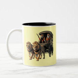 Taza Bicolor Big Cat Stagecoach Mug