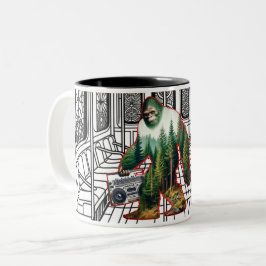 Taza Bicolor Big Foot Grooves Mug
