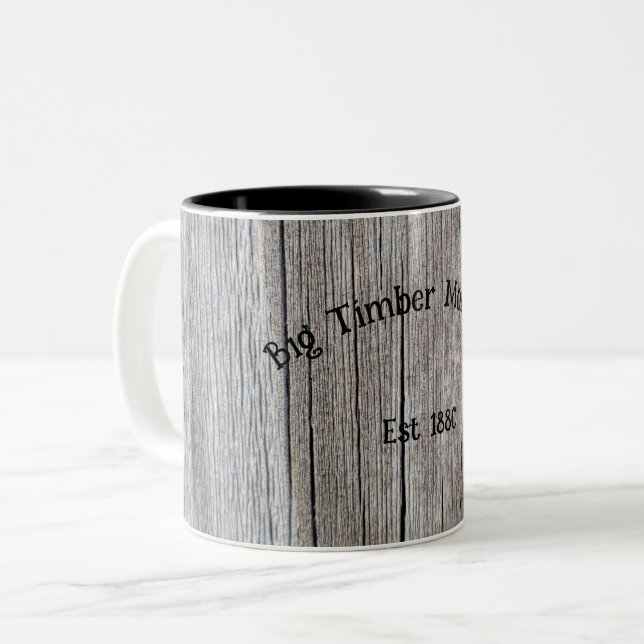 Taza Bicolor Big Timber Montana Mug (Anverso izquierdo)