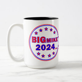 Taza Bicolor BigMike2024: Mug grande