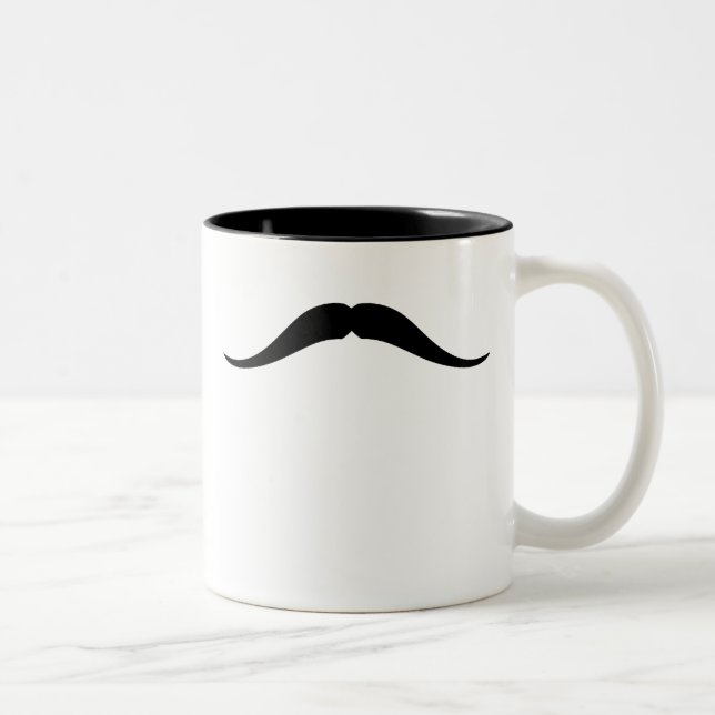Taza Bicolor Bigote de Pancho Villa (Derecha)