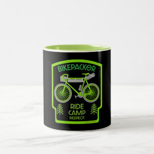Taza Bicolor Bikepacking Mochileo Turismo Camping