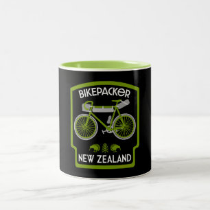 Taza Bicolor Bikepacking Nueva Zelanda