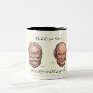Taza Bicolor ¿Bill Taft er Bill Bryan?